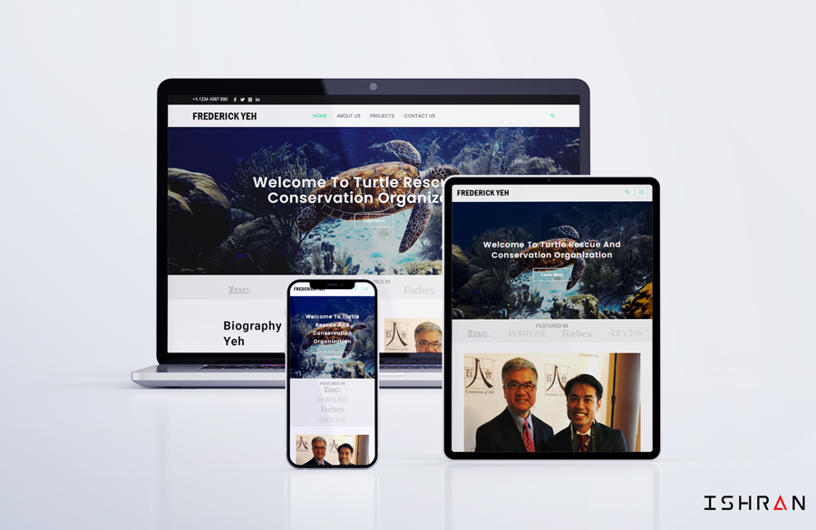 Frederick Yeh Turtle Rescue Conservation-Organization